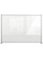 Nobo Şeffaf Çalışma Masası Ayırma Duvarı, Akrilik, Bağımsız Koruma Duvarı, Hijyen Koruması, 1