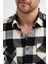 Çift Cep Kapaklı Ekoseli Flam Oduncu Erkek Gömlek 15