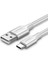 Ugreen USB Type-C Şarj ve Data Kablosu, 1 Metre, Beyaz 1