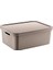 Smartware Stafi Çok Amaçlı Kapaklı Kutu 4,5 Lt Bej 1