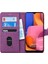 Microsonic A20S Için Kılıf Fabric Book Wallet Mor [galaxy A20S ile Uyumlu Kılıf - Mo 1