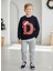 D Harfli Yilbasi Temali Sweatshirt Unisex 2