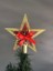 Yılbaşı Ağacı Yıldızı Gold Kırmızı Kurdelalı Merry Christmas Yazılı Yılbaşı Süsü 1