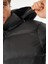 Erkek Regular Fit Astarlı Çok Cepli Kapuşonu Çıkan Rahat Mont 11