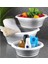 Orret Katlanabilir Silikon Badya,akordiyon Plastik Leğen,katlanabilir Leğen (31X31) 1