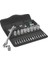 Wera 05004017001 8100 Sc 7 Zyklop Metal Cırcır Seti, Kare Geçme, 1/4 Inç Tahrik, Metrik, 28 Parça 1
