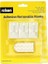 Rolson 61327 3pc Removable Adhesive Hooks, Black 1