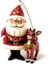 Rudolph Traditions Von Jim Shore Santa Und Rudolph 50. Ann Ornament 4,25 In 1