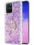 Microsonic A91 Için Kılıf Glitter Liquid Holder Mor [galaxy A91 ile Uyumlu Kılıf - M 1