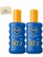 Sun Güneş Koruyucu ve Nemlendirici Vücut Spreyi 200ML, SPF50 Uva Uvb Koruması, X2ADET, Çanta Hediye 1