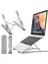 Laptop Standı Taşınabilir Katlanabilir Folding Alüminyum Dizüstü Bilgisayar Standı Alüminyum Ayarla 1