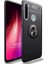 Microsonic Note 8t Için Kılıf Kickstand Ring Holder Siyah [redmi Note 8t ile Uyumlu Kı 1