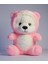 Uykumcuk Peluş Ayıcık, Pembe ve Kahverengi, 27 Cm, Yumuşak Uyku Arkadaşı, Kalpli Mesajlı, Ce Sertif 1