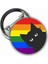 Ms Major Selection Pride Flag Cat Gökkuşağı Buton Rozet 1