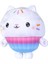 Simba, 6305875231NPB, Gabby's Doll House Cakey Kedi Peluş Figürü, Özel ve Detaylı Tasarım, Dayanıkl 1