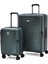 Ground Körüklü 2’li Valiz Seti Büyük ve Kabin Boy – Ultra Dayanıklı, Geniş Hacimli, Tsa Kilitli 1