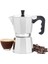 Orret Moka Express Espresso Cezvesi – Ocak Üstü Espresso Pişirici, Alüminyum Gövde, Klasik Ita 1
