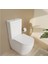 S55 Duvara Sıfır Kanalsız Klozet+Rezervuar+Iç Takım+Klozet Kapağı Set 3