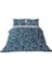 Brielle Queen Size Saten Nevresim Seti Lacivert 1