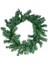 Herdekora Yılbaşı Süsü Kapı Süsü Çam Dallı Sade Çelenk Yeşil 50 Cm. 1