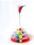 Miapet Tower Of Tracks 4 Katlı Tüylü Yuvarlak Kedi Oyuncağı 24 x 13 cm (Mix) 1