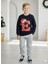 E Harfli Yilbasi Temali Unisex Sweatshirt 2