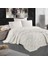 Miespiga Damask Çift Taraflı Jakarlı Keten Pamuk Dokuma Battal Boy(King Size) 240X260CM Anti 1