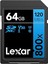 Lexar® 64GB 800X Sdxc™ Uhs-I Cards, Up To 120MB/S Read 45MB/S Write C10 V30 U3 1
