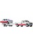 Hot Wheels Team Transport HRV42 Car Culture '63 Chevy Nova & '88 Chevy Silverado 3500 1