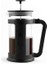 - French Press: Yaklaşık 1l Kapasiteli Kahve Hazırlayıcı - Siyah Polipropilen Gövde 1