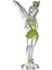 Enesco Facets Koleksiyonu - Tinker Bell Standing, 9,5 cm Yükseklik, Yeşil 1