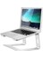 M5 Alüminyum Ergonomik Katlanır Bilgisayar Standı Gümüş 1