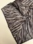 Zebralı Desen Twill Ipek Eşarp 1