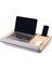 Vigo WOOD-LS024 Minderli Laptop Sehpası (Meşe) 1