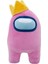 Yume Among Us Taçlı Pembe Pelüş Figür 30 cm Toys 1