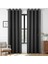 Joydeco 120" Uzun Karartma Perdeleri 2 Panel Seti, Isı Yalıtımlı Uzunluk Perdeler ve Perdeler Oturm 1