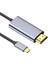 Kyrotech Type-C To HDMI Kablosu 4K 2m, Usb-C Erkek – HDMI Erkek, Thunderbolt 3/4 Uyumlu, Surface Pr 1