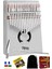 KLX-550 Beyaz Renk Gerçek Ağaç Kalimba 17 Tuşlu Full Set 1