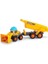 Dickie Toys, 204119007, Abc Tracey Trailer, Serbest Tekerlekli Volvo Digger, Hareketli Kürek, Kask 1