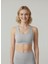 Kadın Spor Sütyeni | Pedli & Çapraz Sırt Detaylı Sporcu Büstiyeri 2