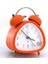 Nostaljik Çalar Saat Dekoratif Alarmlı Pavel Pilli 12 cm Işıklı Masa Saati (Turuncu) 1