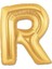R Harfi Gold Folyo Balon 1