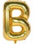 B Harfi Gold Folyo Balon 1
