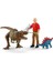 Schleich 41465 Tyrannosaurus Saldırısı Oyuncak Figürü, Çok Renkli 1