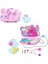Polly Pocket 2'si 1 Arada Tavşancıklar Oyun Seti, 2 Mikro Bebek ve Evcil Hayvanlar Dahil 12 Ak 1