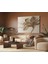 Kahverengi Tasarım Kanvas Tablo, Ev Dekoru, Salon Tablosu Bestablo 1