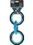 M-Pets Ring Köpek Oyuncaği Tri̇ple Blue/black 1