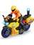 Dickie Toys Figürlü Kurtarma Motosikleti 1