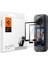 Spigen Insta 360 X4 ile Uyumlu Aksiyon Kameras Cam Ekran Koruyucu Glas.tr Full Cover (2 Adet) Black 1