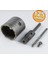 Adaptörlü Sds Plus Beton Delme Pancı Oyuk Delik Açma 125 mm 1